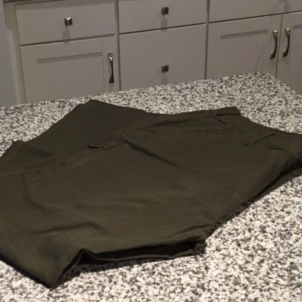 Denim pants.  98% cotton, 2% spandex,l. Length 32inches. NWOT
